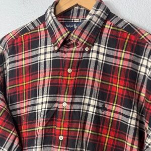 Ralph Lauren Men's Multicolor Plaid Shirt‎